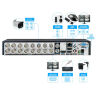 Комплект видеонаблюдения AHD 2Мп Ps-Link KIT-C209HD / 9 камер