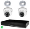 Комплект видеонаблюдения IP 8Мп KIT-A802IP-ST 2 камеры для помещения, аналитика, детекция человека, область вторжения