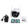 Комплект видеонаблюдения 4G 2Мп KIT-WPA202-4G 2 камеры для улицы, микрофон, динамик, ночное видение, слот microSD