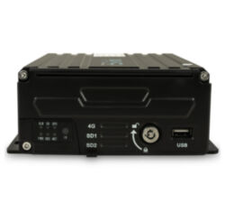 Видеорегистратор для транспорта  PS-A9814 на 4 канала с поддержкой 2Мп AHD камер и записью на HDD, SD