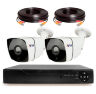 Комплект видеонаблюдения AHD 8Мп Ps-Link KIT-C802HD / 2 камеры