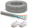 Кабель витая пара FTP4 cat.5E CCA 70 метров FTP-CCA70