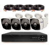 Комплект видеонаблюдения AHD 8Мп Ps-Link KIT-C804HD / 4 камеры