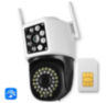 Камера видеонаблюдения 4G 2Мп PS-GBC20 микрофон, динамик, LED-подсветка, слот microSD, приложение Yoosee