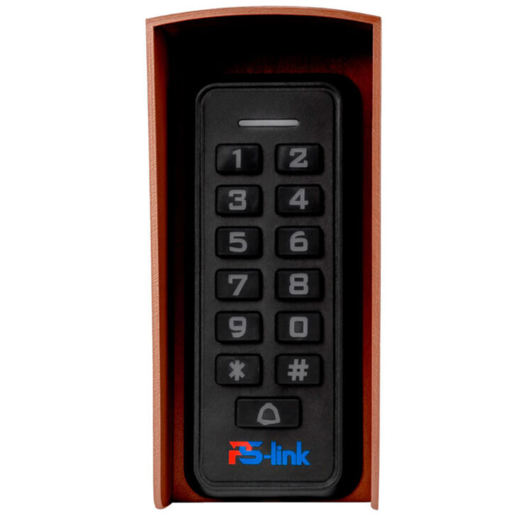 Козырёк для панели доступа PS-K33EM медный PETG пластик, защита от дождя и пыли