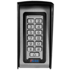 Козырёк для панели доступа  PS-S601EM-WP черный, PETG пластик, защита от дождя и пыли