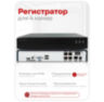 Комплект видеонаблюдения IP 2Мп Undino UD-ED201-POE 1 камера с ночной съемкой для помещения, с датчиком движения, питание PoE