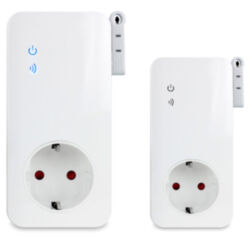 Комплект GSM - Розетка Simpal T4001V2 (1 ведущая + 1 ведомая) работа по расписанию, датчик температу