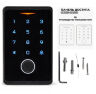 Комплект СКУД Undino KIT-ACP303EM-350 эл. магнитный замок 350кг, RFID, WIFI, отпечаток
