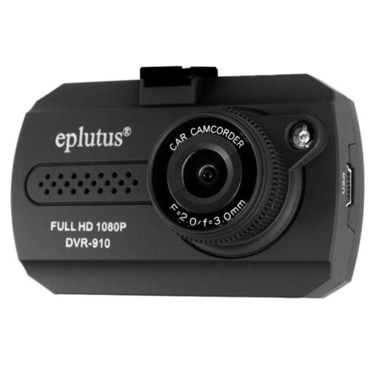 Видеорегистратор автомобильный Eplutus DVR-910 компактный с записью на SD карту