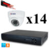 Комплект видеонаблюдения AHD 5Мп KIT-A514HD-MX