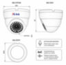 Комплект видеонаблюдения AHD 5Мп KIT-A515HD-MX