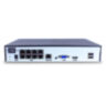 Комплект видеонаблюдения IP 2Мп KIT-A205IP-POE 5 камер с ночной съемкой для помещения, с датчиком движения, питание PoE