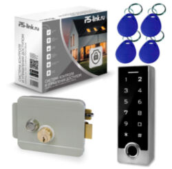 Система СКУД  KIT-TF2EM-WP-W-G отпечаток пальца, кодовая панель, металлическая, RFID, WIFI