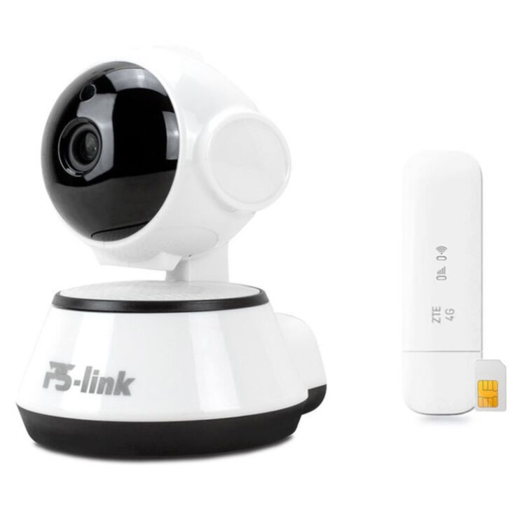 Комплект видеонаблюдения 4G PST XMA01AL 1 поворотная камера 1Мп