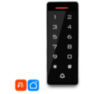 Система СКУД KIT-T1202EM-WP-W-350LED электромагнитный замок 350 кг, панель WIFI сенсорная, 2000 ключей, всепогодная