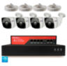 Комплект видеонаблюдения IP 5Мп KIT-C504IP-PL 4 камеры для улицы, программный датчик движения, удаленный доступ, ночное видение