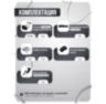 Комплект видеонаблюдения IP 5Мп KIT-C502IP-ST 2 камеры для улицы, аналитика, детекция человека, детекция автомобиля, область вторжения