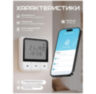 Датчик температуры и влажности WIFI PS-PA-010W со встроенной сиреной, площадь детекции 20кв.м, приложения Tuya, Smartlife